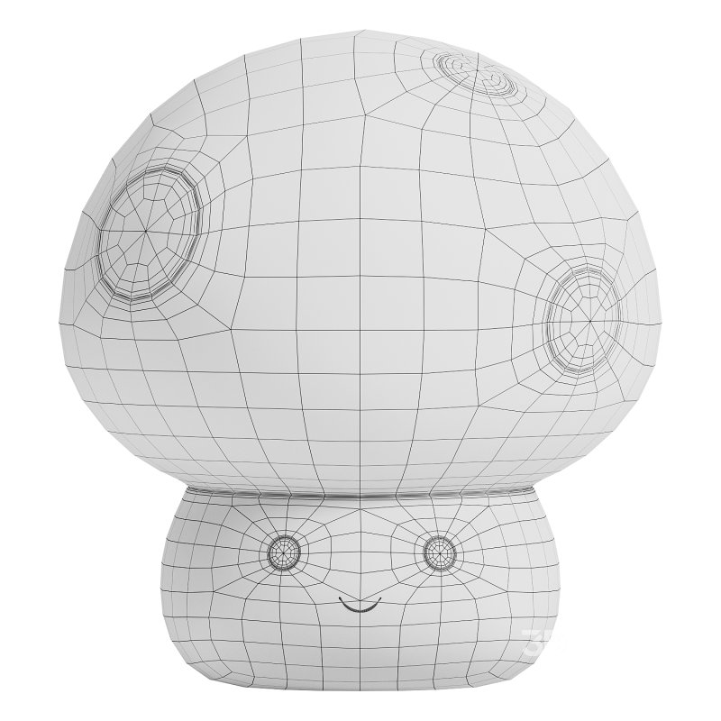 Spotted Mushroom Kids Animal Toy Image 4