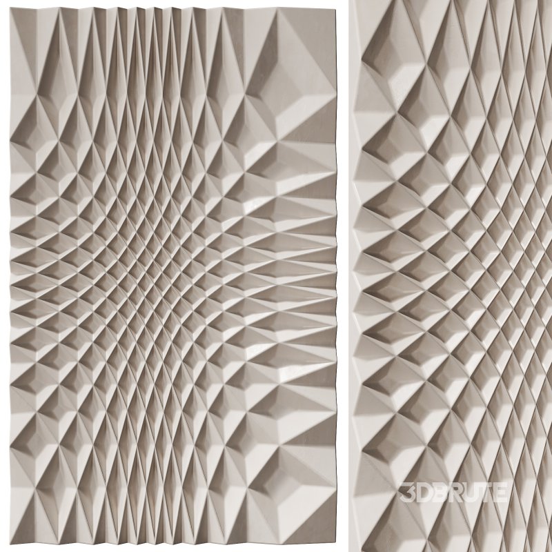 Decorative panel 3D ART RELIEF 08 Image 1