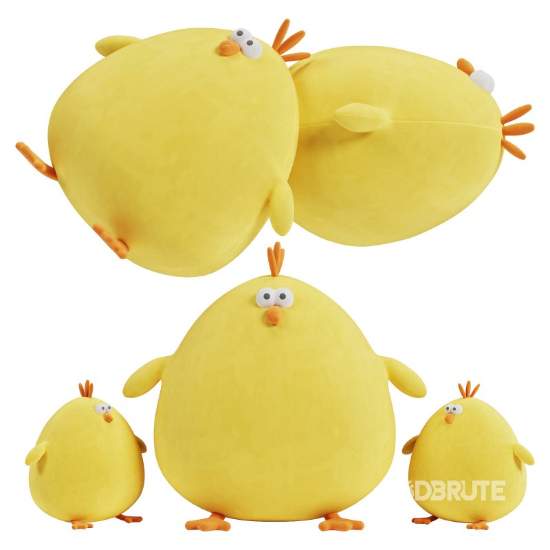Soft Chick Dolls Plush Toys Image 1