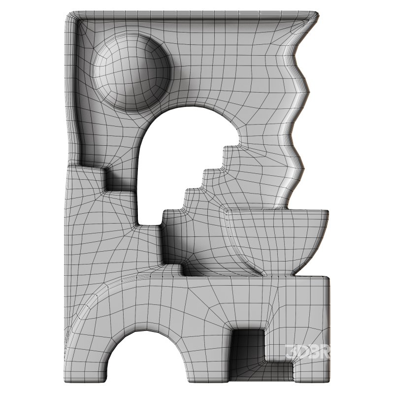 Decorative panel 3D ART RELIEF 10 Image 3