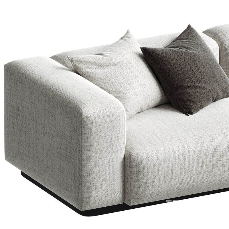 Soft Modular Sofa Linear set Image 4