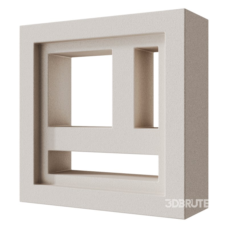 Modular Wall 11 Divisia White by Tesselle Image 2