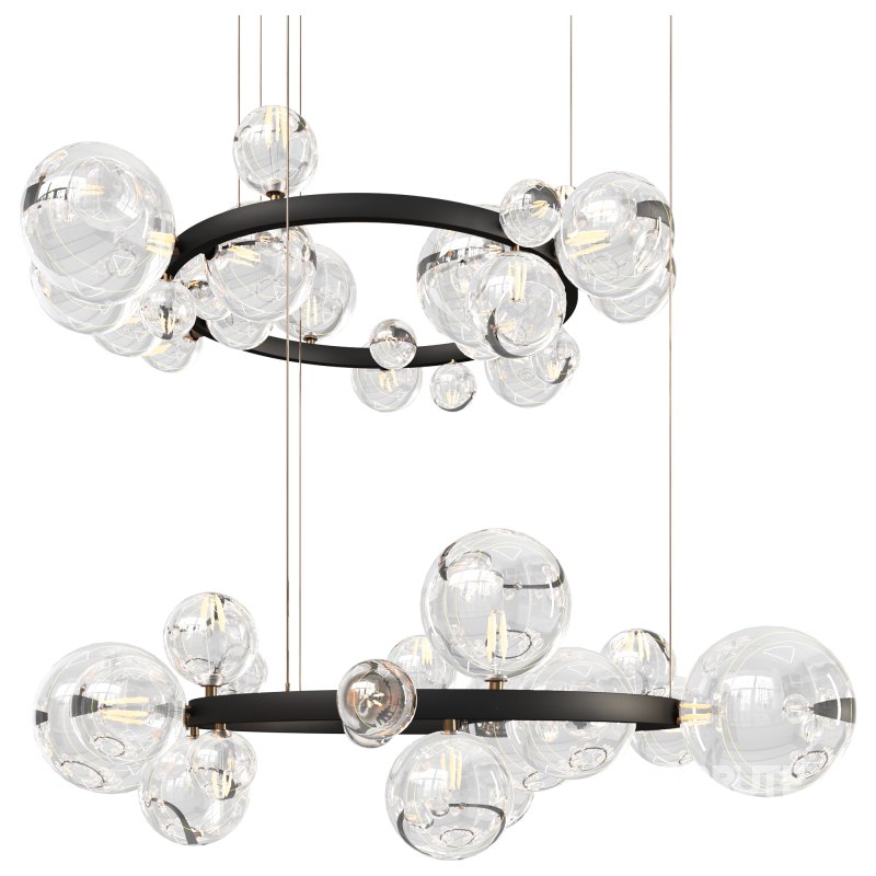 Ring chandeliers and lamps IONA Image 3