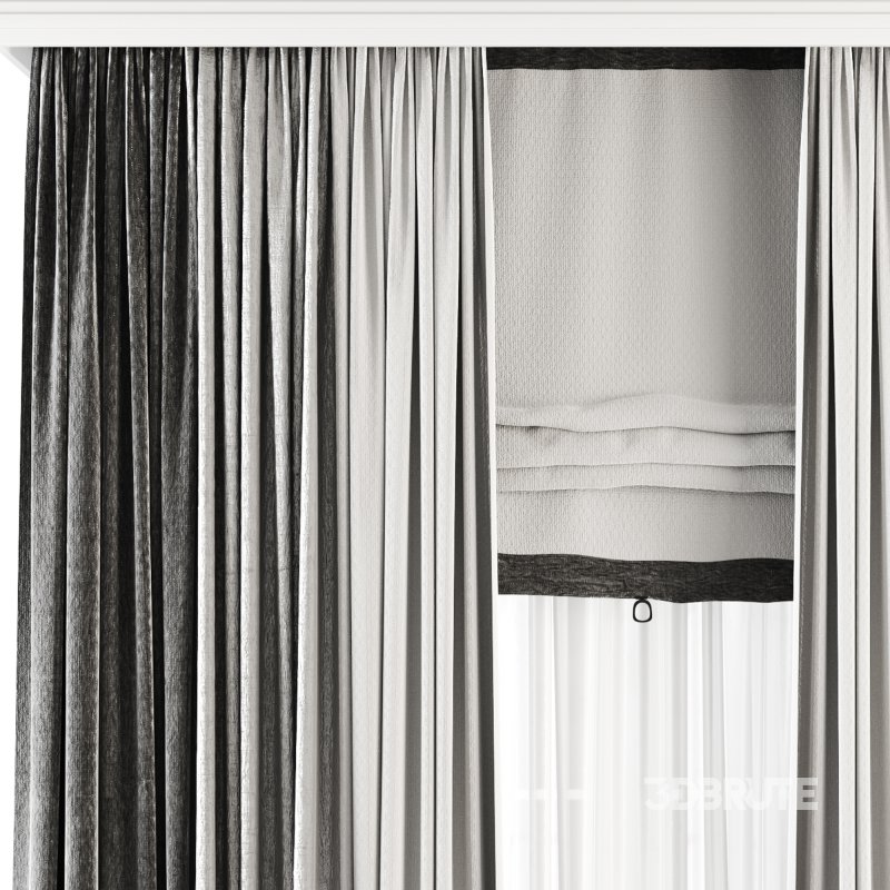 Roman and Cotton Curtain 022 Image 4