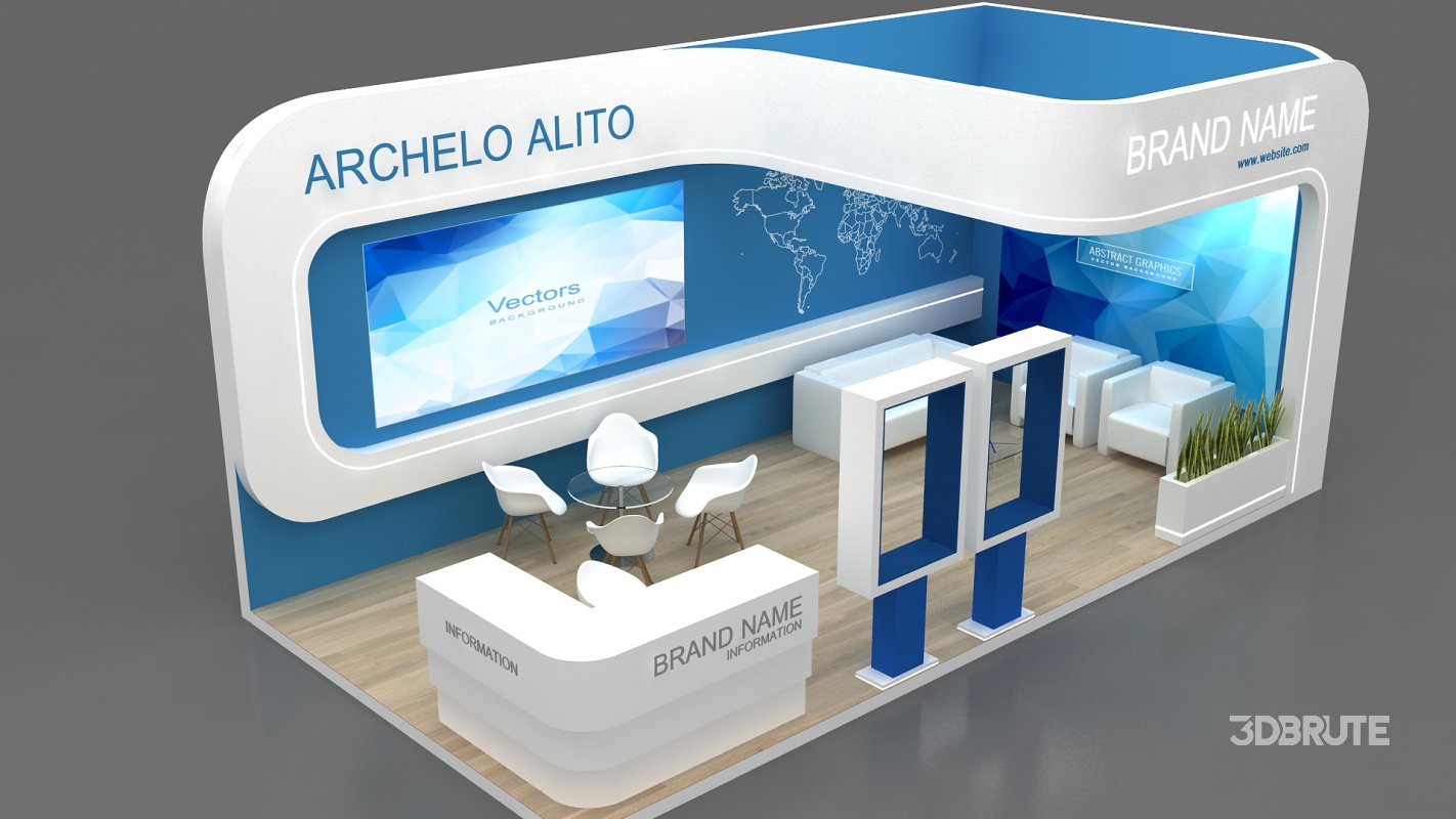 3d exhibition model Image 7