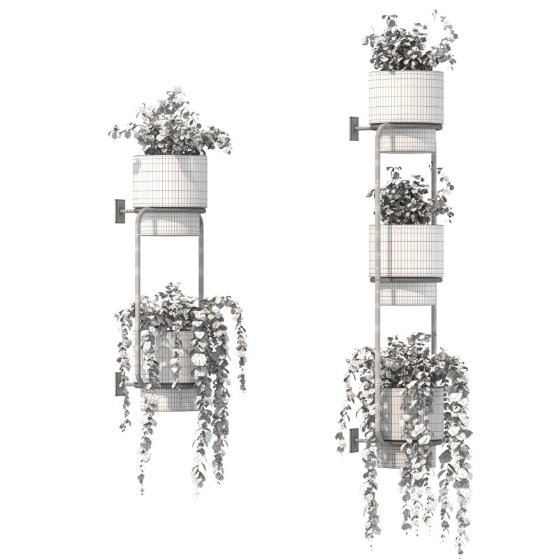 Metal Wall Mounted Planter Image 3