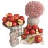 Decorative Set with Apples and Flowers - Thumbnail 2