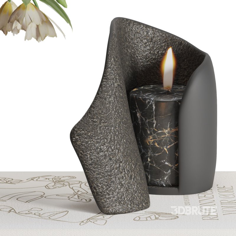 Vase and Plant Decorative Image 6