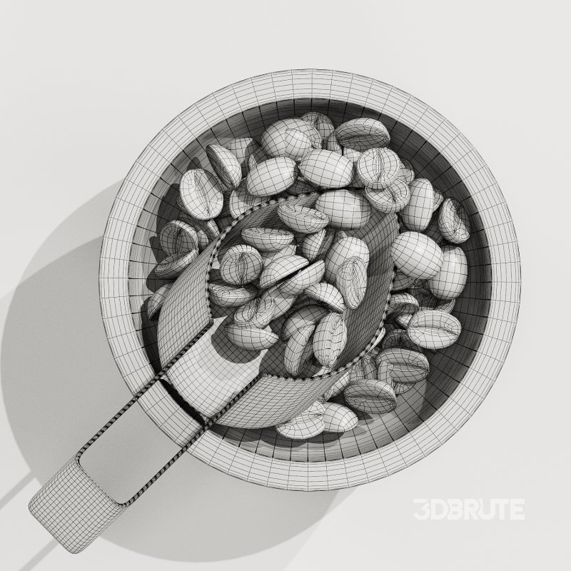 Wood Centerpiece with Coffe Image 4