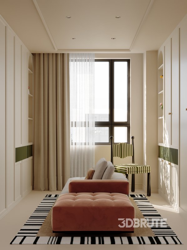 Luxurious living room and dining room Image 3