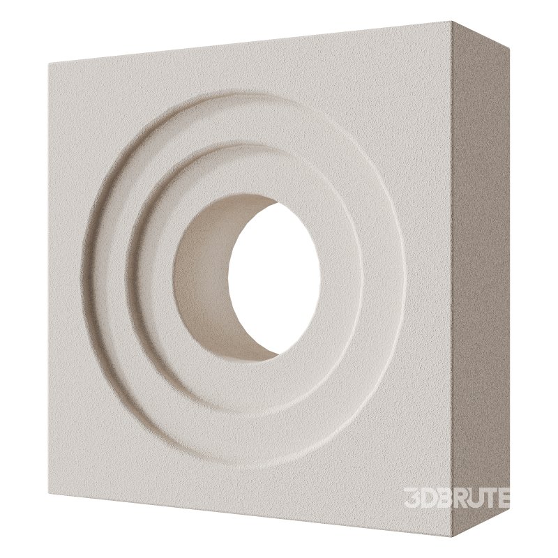 Modular Wall 05 Crater White by Tesselle Image 2