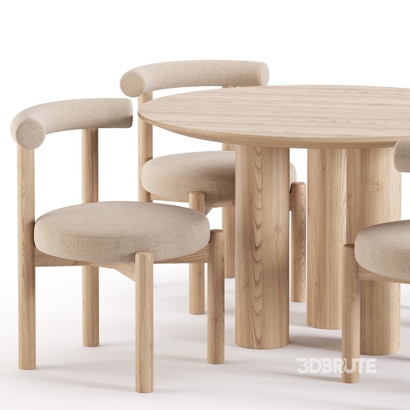 Dame Chair and Mojave Table Image 6