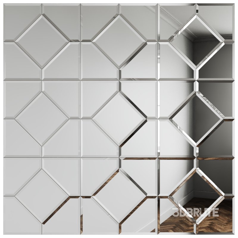 Decorative mirror with bevel Mirror 06 Image 1