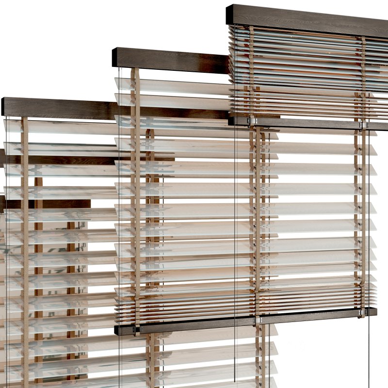 Glass Blinds Curtain Collection 74 Image 3