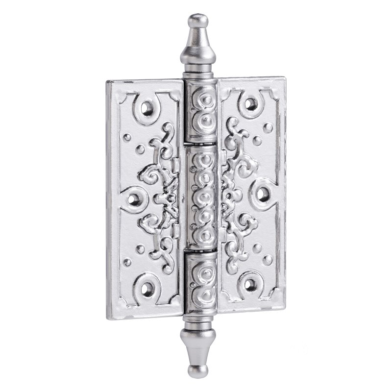 Black Cabinet Hinge Wrought Iron Butt Hinges Victorian Steeple Tip Flush Hinges Image 2