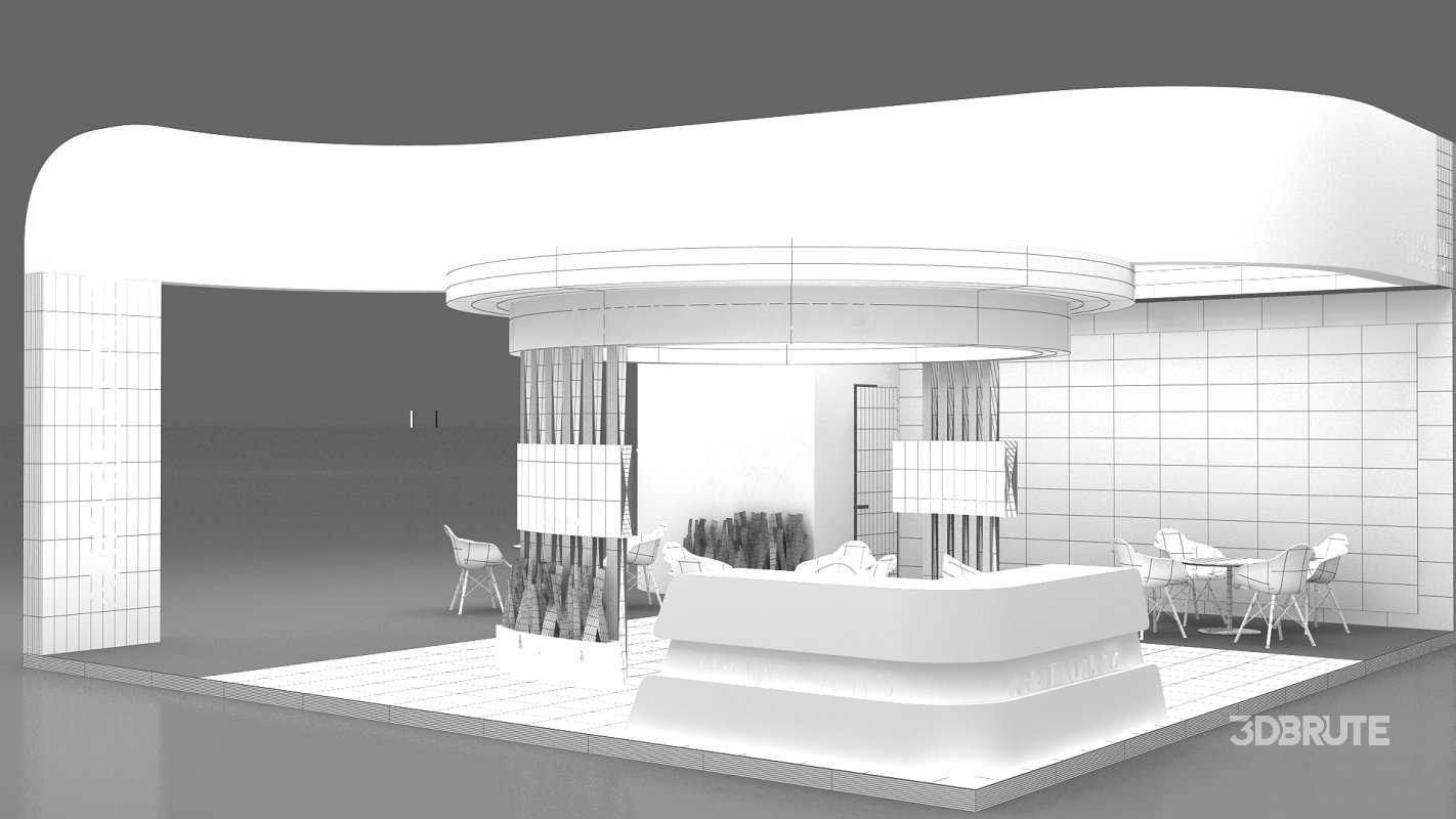 3d model booth Image 8