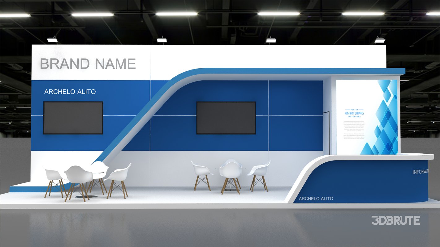 3d booth dessign Image 2