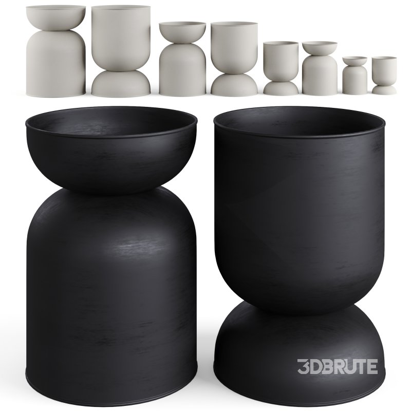 Hourglass Pot Collection by Ferm Living Image 3