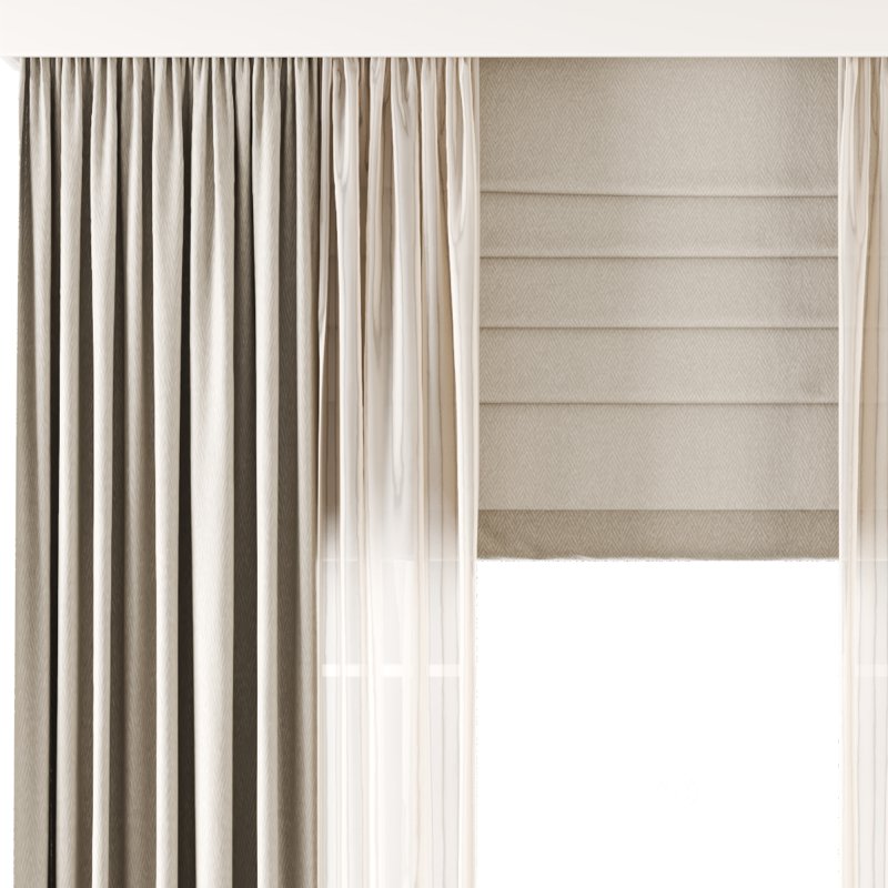 Roman and Cotton Curtain 026 Image 3