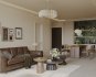 Modern living room and dining room interior scene - Thumbnail 4