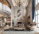 Luxurious classic living room and dining room - Thumbnail 1