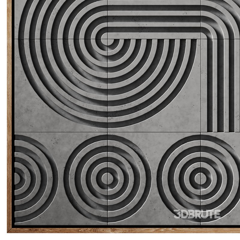 Decorative panel CIRCULAR by DÔME DECO Image 2