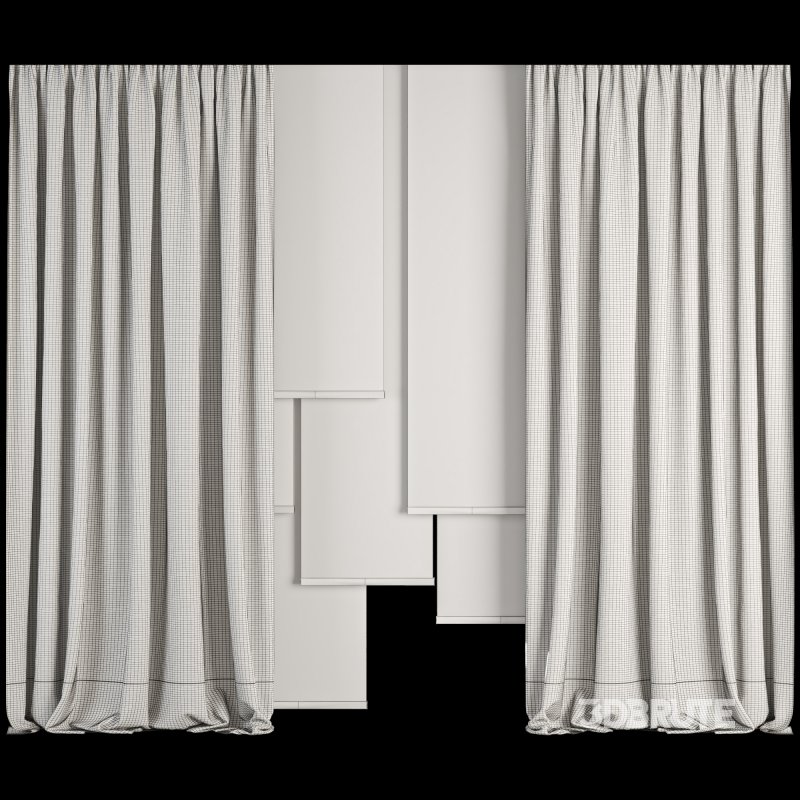 Silk and Cotton Curtain 052 Image 5