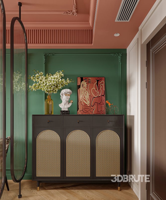 Luxurious living room and dining room Image 7