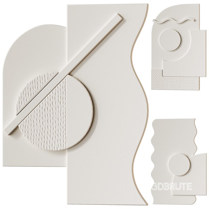 Decorative panels 3D ART RELIEF 13 Image 1