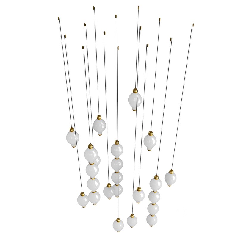 Dewy S4 Vertical vol 3 Pendant Lamp by euroluce Image 3