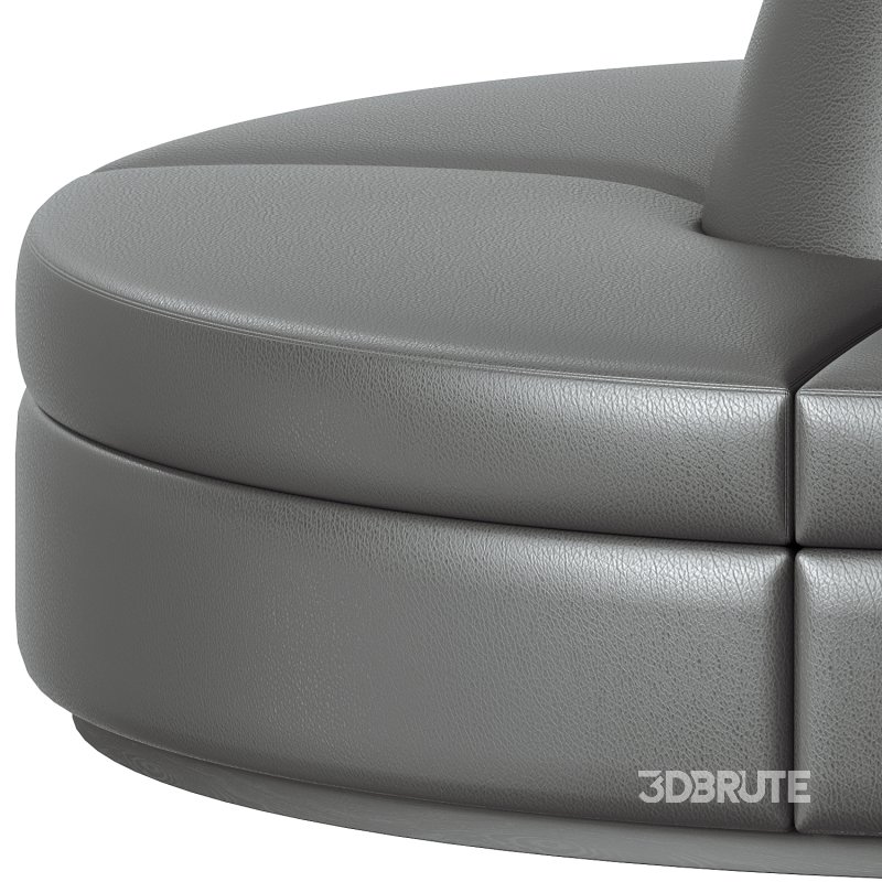 BB OTH M ROU 0010 Circular Conversation Sofa Image 4