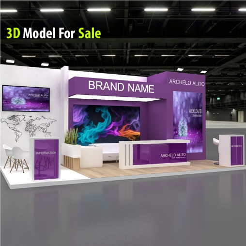 3d booth stand