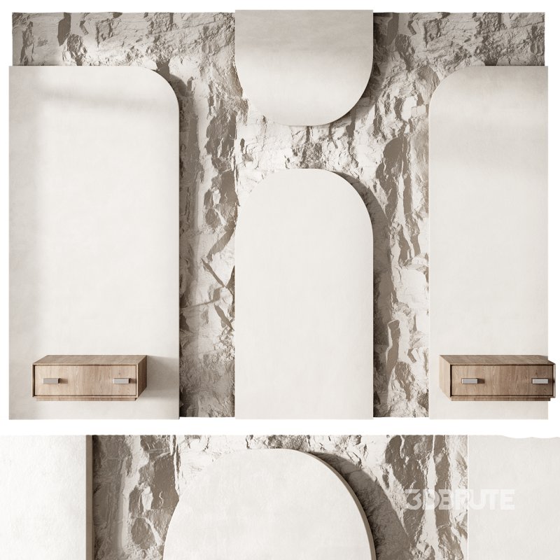 Headboard wall panel 001 Image 2