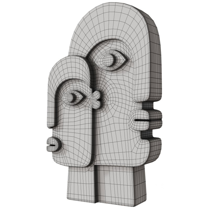 PICASSO Cubist Style Ceramic Vase by THE TROPHY WIFE Image 4