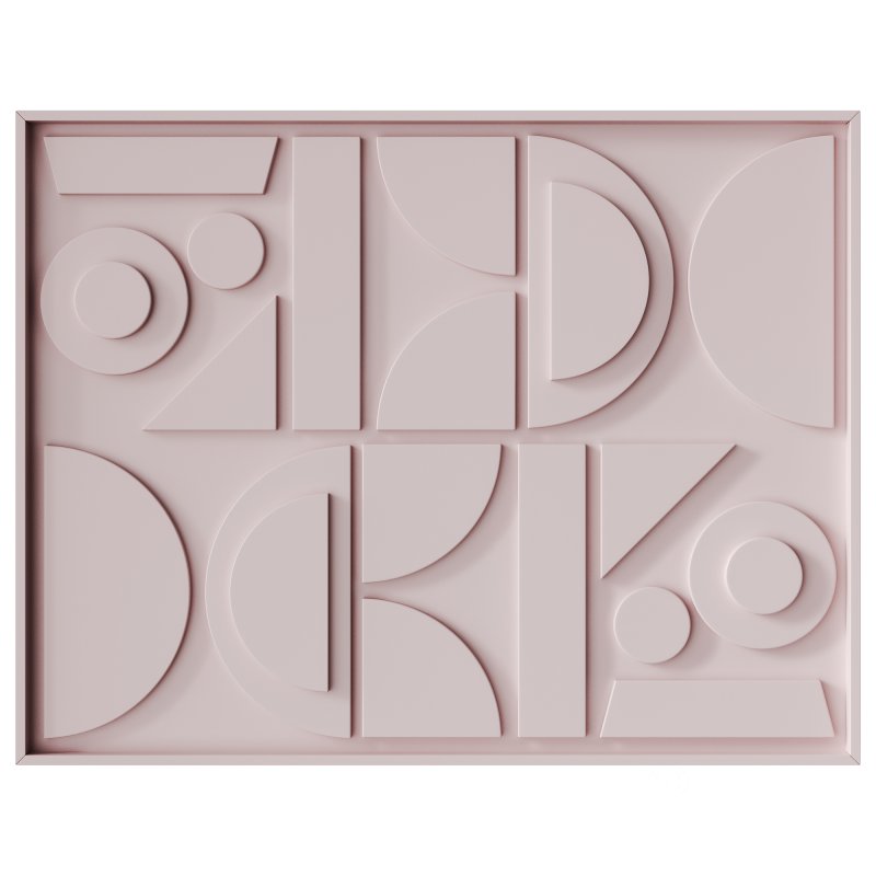 Decorative panel 3D ART RELIEF 02 Image 3