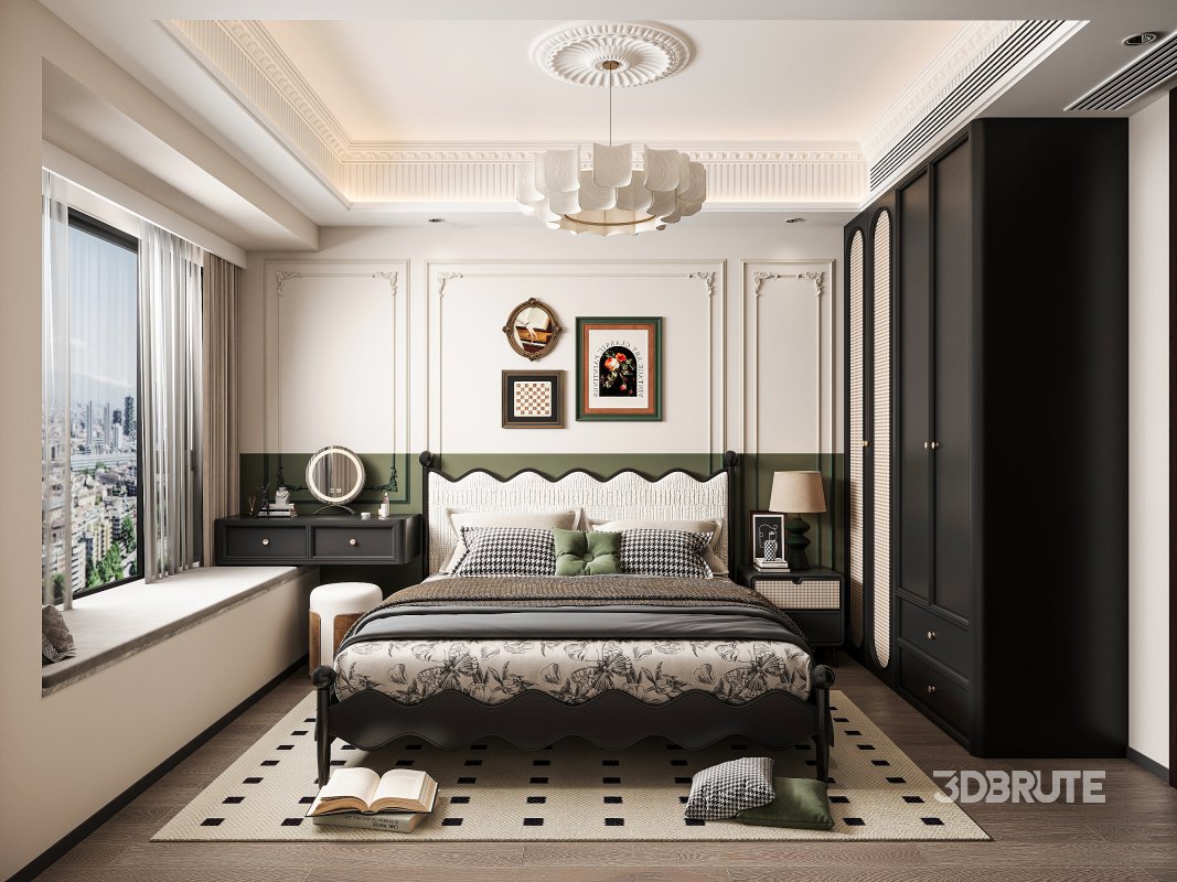 Modern bedroom Image 1