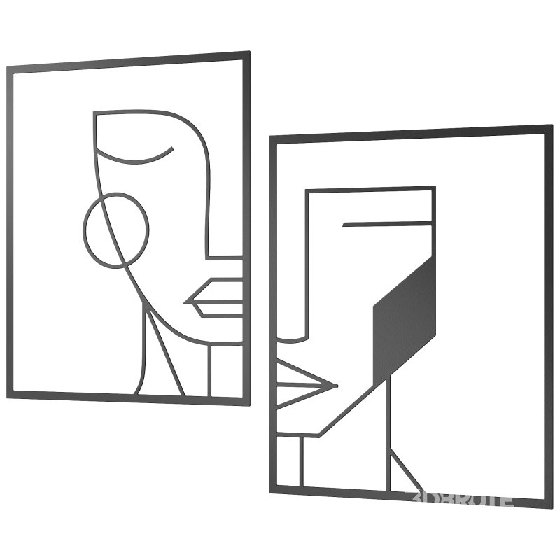 Wall Art Metal 01 Image 1