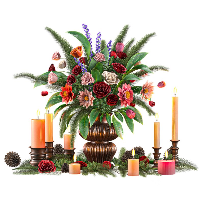 Flower In Vase 01 Image 1