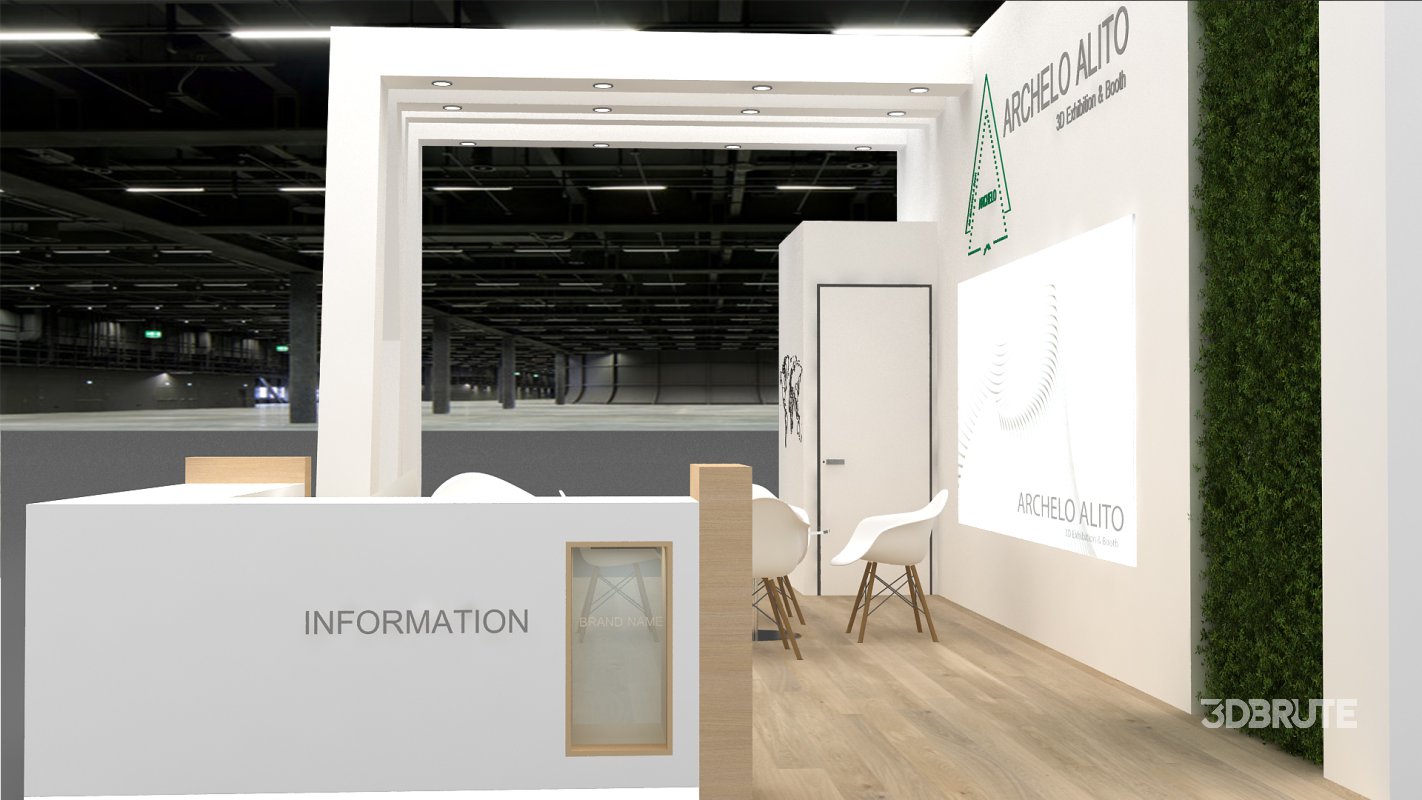 3d exhibition booth stand tradeshow Image 5