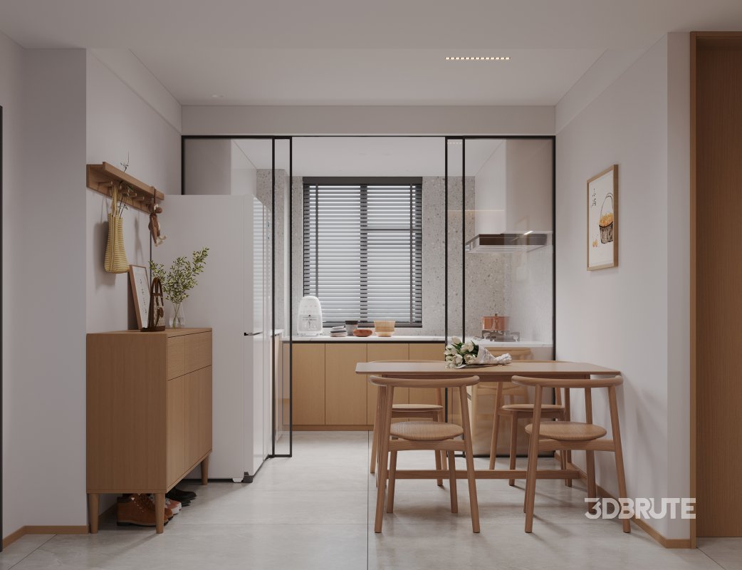 Japanese Living Room Dining Room Image 2