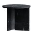 Lebanto Kyushu White Carrara Side Table - Thumbnail 1
