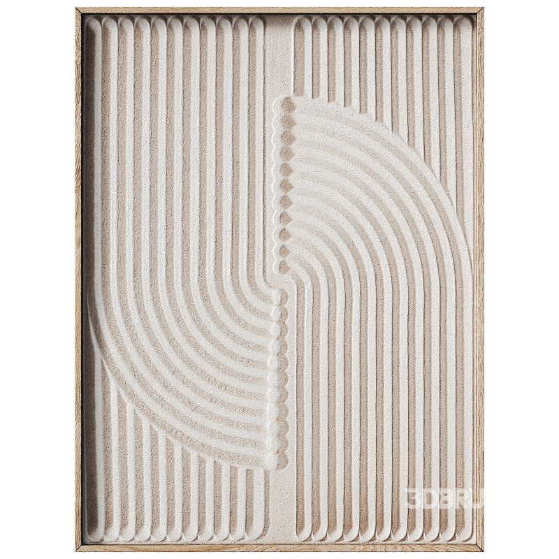 Decorative panel 3D ART RELIEF 47 Image 2