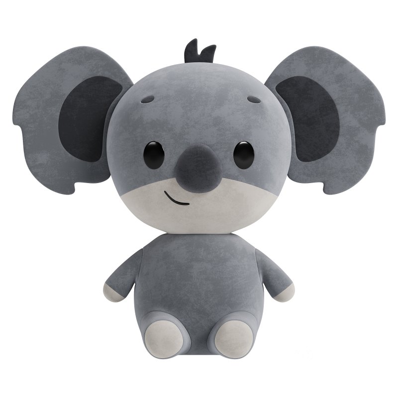 Big Ear Mouse Plush Toy Image 2