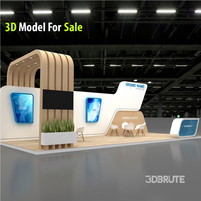 3d model exhibition Image 1