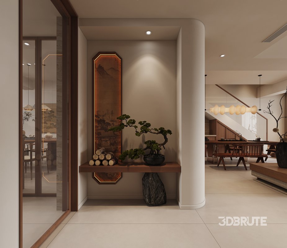 Japanese Living Room Dining Room Image 5