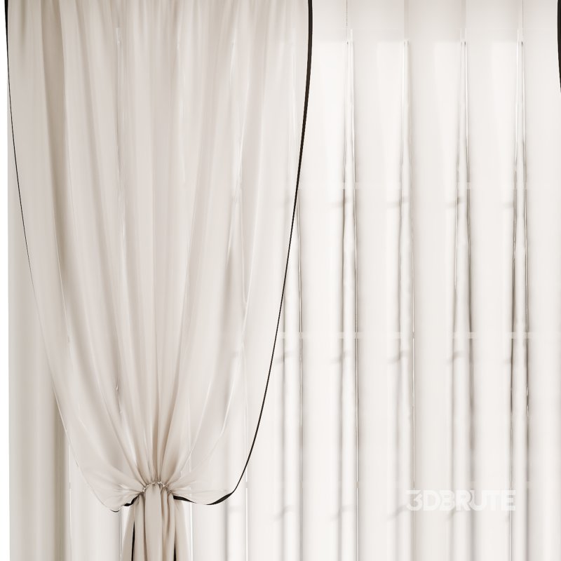 Silk Curtain Set 58 Image 2