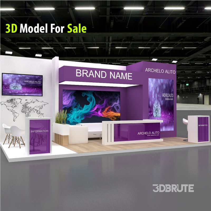 3d booth stand Image 6