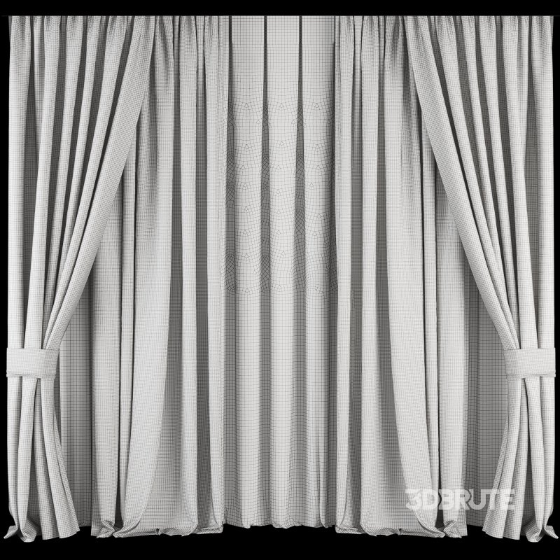 Silk and Cotton Curtain Set 66 Image 4
