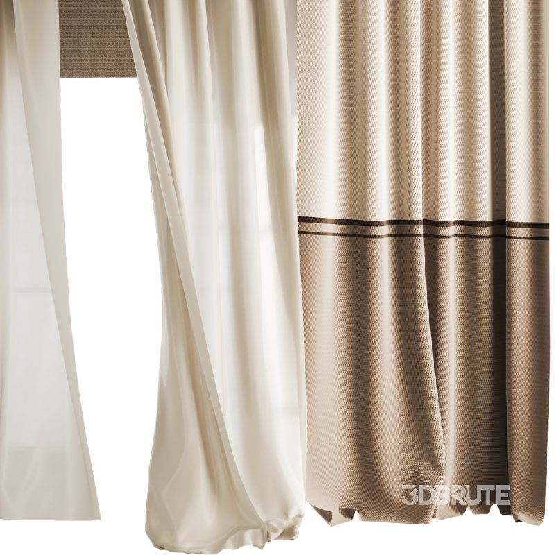 Silk and Cotton Curtain 043 Image 5
