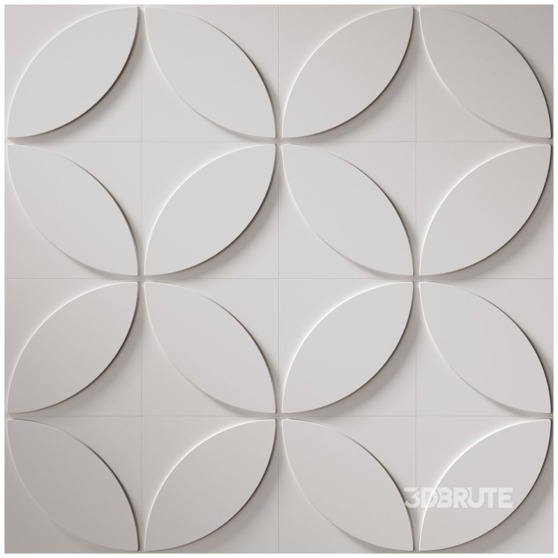 3D panel “Lepestok” by Gesso 3d Image 1